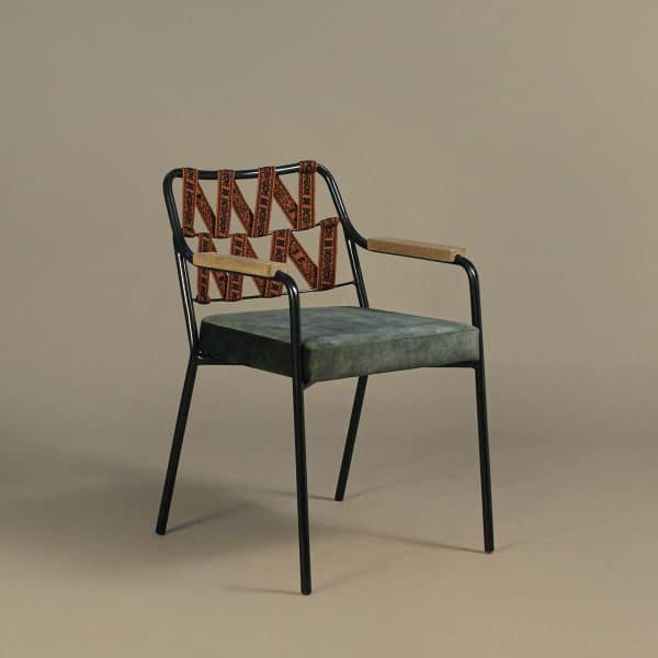 chaise tiyana clasic gris foncé